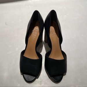 Black Franco Sarto size 5 heels